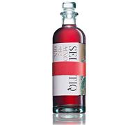 Selvatiq Red Gin Mincio 50 BV 38% Alcohol) | Italian Gin - Made from Hand-Picked Wild Botanical Ingredients | Rare and Exclusive Premium Craft Gin - Spirits Foraged and Made in Italy