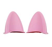 SELVFZ 1 Pair Helmets Accessories Motorcycle Decoration Motorbike Decor Adhesive Ear Sticker Stickers Stylish Helmets