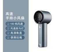 SELVFZ 100 Speed Cordless Fan Powerful Motor Air Blower Cooling Fan Handheld Blower Speed Adjustment For Industrial Use USB Rechargeable Portable Lightweight Desk