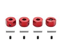 SELVFZ 12mm Couplers Black For Improved Grip And Wheel Clamp Remote Control Vehicles Wheel Clamp Aluminum Car Parts