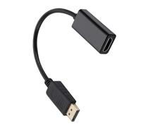 SELVFZ 15cm DP To Female Adapter Supporting 1080P Resolution Transmission For Monitors Projectors Fast Speed Conversion Cable