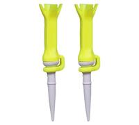 SELVFZ 2 Pcs 4-Prong Golfing Tees Rotatable Training Golfs Tees Ball Holder Flexible Golfs Golfing Training Accessories