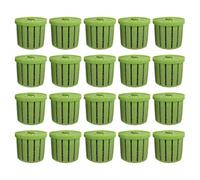 SELVFZ 20Pcs Water Plant Holder Grass Planting Pots With Breathable Design For Root Development Of Fishtanks Water Grass Basket