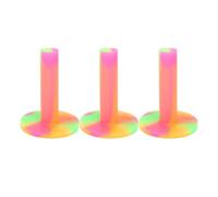 SELVFZ 3Pcs Rubber Golfs Tees Holder Practice Training Tees Training Driving Ranges For Indoor Outdoor Backyard Homes Office Rubber Accessories