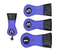 SELVFZ 4Pcs PU Golfs Head Protective Covers Driver Golfs Head Covers Putter Protective Guard Golfs Iron Headcover Club Covers Club Head Cover