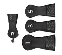 SELVFZ 4Pcs PU Golfs Head Protective Covers Driver Golfs Head Covers Putter Protective Guard Golfs Iron Headcover Club Covers Club Head Cover