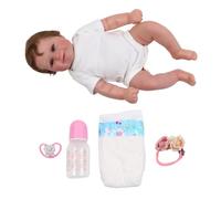 SELVFZ 50cm/20in Washable Cuddle For Doll For W/Silicone Full Body Caucasian For Infant Toddler Girls Boys Best C Dolls Toddler Dolls Doll Silicone