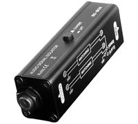SELVFZ 6.35mm Balanced Music Ground Noise Suppressors Isolator Metal Housing For Professional Mixers And Music Interfaces Metal Isolator