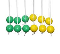 SELVFZ 6Pcs Ladders Toss Ball Replacement Hard Golfs Training Ball Outdoor Ladders For Kids Adult Family Easy To Use Outdoor Game