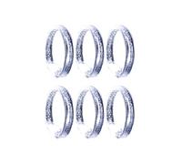 SELVFZ 6pcs Multicolors LED Wristbands Glowing Bracelets For Birthdays And Raves Flashing Wrist Bands Party Accessories Festival Light Bands