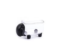 SELVFZ Acrylic Cotton Swabs Dispenser Qtip Holder Dispenser Countertop Storage For Case For Cosmetic Pads Compossed Facial Paper Clip Holder Desk Paper Clip Desk Drawer Large Paperclip