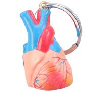 SELVFZ Anatomical Heart Keychain High-Detail 20g ABS Model For Medical Students Portable Anatomy Study Tool & Science Creative Anatomy Gift