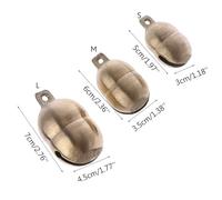 SELVFZ Anti-Lost Horse Copper Bells Cow Horse Sheep Grazing Brass Bells For Farm Animals Horse Home Anti-Theft Accessories