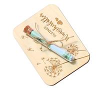 SELVFZ Artistic Wedding Accessory Box Handcrafted From Natural Wood Wrap For Money Gifts And Decorations Portable Wooden Money Holders