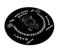 SELVFZ Astrology Pendulums Mat Letter Hand Mousepad Rubber Divinations Mat Dowsing Pendulums Ceremony Mat For Desk Decoration Witchcrafts Supplies Desk Decoration