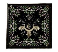 SELVFZ Astrology Tarots Table Cloth Metaphysical Board Game Mat Pendulum Divinations Tablecloth Board Game Card Pad Divinations Tablecloth Table Cloth Pendulum Mat For Tarot Card For Reading