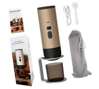 SELVFZ Automatic Capsuled Coffee Maker With Heating Function Portable Compacts Design For Travel Camping Home Office Use Compacts Travel Coffee Maker