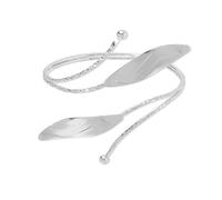 SELVFZ Big Flower/Leaf Arm Adjustable Upper Bracelets Hand Jewelry Unique Open Arms Cuff Bangle Stylish Accessory