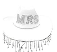 SELVFZ Bride Cowboy Hat Cowboy Hat Mrs Bride Bachelorette Party Bridal Party Cowgirl Cowgirl Bachelorette