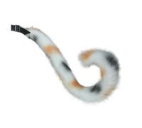 SELVFZ Cartoon Cats Ears Hairband For Girls And Women Adjustable Animal Tail Ear Headwear For Festival Celebrations Parties Plush Cats Ears Headbands