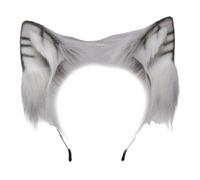 SELVFZ Cartoon Cats Ears Hairband For Girls And Women Adjustable Animal Tail Ear Headwear For Festival Celebrations Parties Plush Cats Ears Headbands
