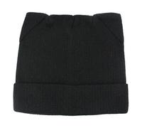 SELVFZ Cats Ear Knitted Bonnet Comfortable Wool Blend Winter Warm Hat For Women With Lovely Ears Accent Present Wool Knitted Hat For Autumn And Winter