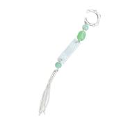 SELVFZ Chinese Flower Ear Clip for Women and Girls Long Tassels Dangle Earrings No Pierced Ears Jewelry Stylish Women Who Like Chinese