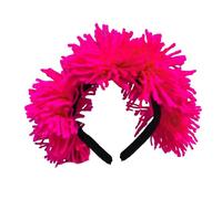 SELVFZ Colorful Pompoms Headband For Independence Days Props Headpiece US Election Hairhoop Parades Accessories Photo Headpiece Halloween Costume Accessories