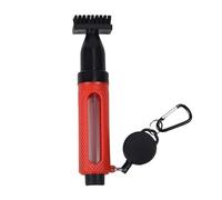 SELVFZ Compacts Ergonomic Golfs Club Grooves Cleaner With Flexible Bristles For Quick Debris Removal On Clubs Tees Maintenance Brush
