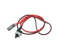 SELVFZ Computer Motherboard Power Cable On/Off/Reset Button Replacement Computer Components 1M/2M/for Length Motherboard Power Cable Pc Reset Accessories