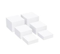 SELVFZ Elegant Acrylics Display Shelves with Multiple Levels Home Accessory Portable for Desserts and Collectible Items Multiple Tiered Display Unit