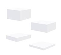 SELVFZ Elegant Acrylics Display Shelves with Multiple Levels Home Accessory Portable for Desserts and Collectible Items Multiple Tiered Display Unit