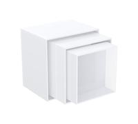 SELVFZ Elegant Acrylics Display Shelves with Multiple Levels Home Accessory Portable for Desserts and Collectible Items Multiple Tiered Display Unit