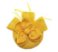 SELVFZ Elegant Meshes Teas Party Headbands With Adjustable Band And Decorative Flowers For Parties Costume Event Detachable Veils Fascinator Hat