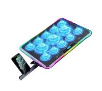 SELVFZ Enhances Laptop Cooling Pad For Quiet Gaming For 14in-21Inch Laptops MultiAngle Stand Phone Slot Laptop Cooling Pad