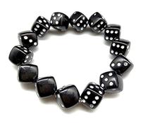 SELVFZ Fashion Acrylic Dice Beads Colorful Acrylic Lucky Dice Jewellery Surprise Gifts For Families Necklace Chains Bulk