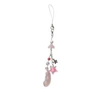 SELVFZ Fashion Chain Pendant Acrylic Phone Pendant Phone Jewelry Acrylic Suitable for Bag Keys Accessory