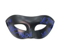 SELVFZ Festive Hand Painted Half Face Lightweight Construction Comfortable For Gras Cosplay Theater Productions Role Play Accessories