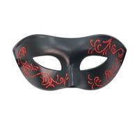 SELVFZ Festive Hand Painted Half Face Lightweight Construction Comfortable For Gras Cosplay Theater Productions Role Play Accessories