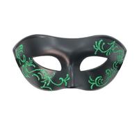 SELVFZ Festive Hand Painted Half Face Lightweight Construction Comfortable For Gras Cosplay Theater Productions Role Play Accessories
