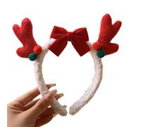 SELVFZ Festive Headband Christmas Eve Headdress Deer Antler Hair Hoop Adult Kids Holiday Costume PartyFavor All Age Headdress Festive Hair Decoration Christmas Costume Accessory
