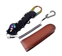 SELVFZ Fishing Gripper Portable Aluminum Alloy Fish Grip Lip Clamp Grabber Foldable Fish Controller Fishing Plier Accessories Fishing Grips