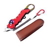 SELVFZ Fishing Gripper Portable Aluminum Alloy Fish Grip Lip Clamp Grabber Foldable Fish Controller Fishing Plier Accessories Fishing Grips