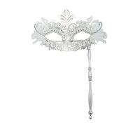 SELVFZ Gorgeous Rhinestones Masquerade Halloween Mardi Gras-Costumes Wedding Party Balls Prom Gifts Women For Masquerade