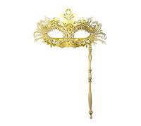 SELVFZ Gorgeous Rhinestones Masquerade Halloween Mardi Gras-Costumes Wedding Party Balls Prom Gifts Women For Masquerade