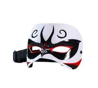 SELVFZ Halloween Masquerade Party Hand-Painted Dance Half Face For Man Woman Masquerade Hand-painted Dance Half Face Halloween Cosplay