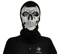 SELVFZ Halloween Scary Skull Full Head Masque Skull Face Halloween Cosplay Prop Halloween Cosplay Costume For Adults Halloween For Adults Scary Realistic