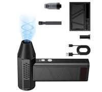 SELVFZ Handheld Cordless Air Duster With 3 Speed Modes 130000RPM Highly Power For Computer Cleaning Car Interior And Electronics Maintenance Multifunction Vacuum And Blower Two Function
