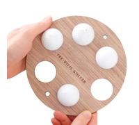 SELVFZ Home Golfs Ball Show Collector Stand Organizers Wood Ball Wall Storage Rack Collection Hanging Holder Collection Hanging Holder