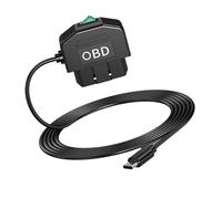 SELVFZ Intelligent Dashboard Camera Cable With Vehicle Power Adapter High Efficiency Cable For Parking Surveillances Easy Installation